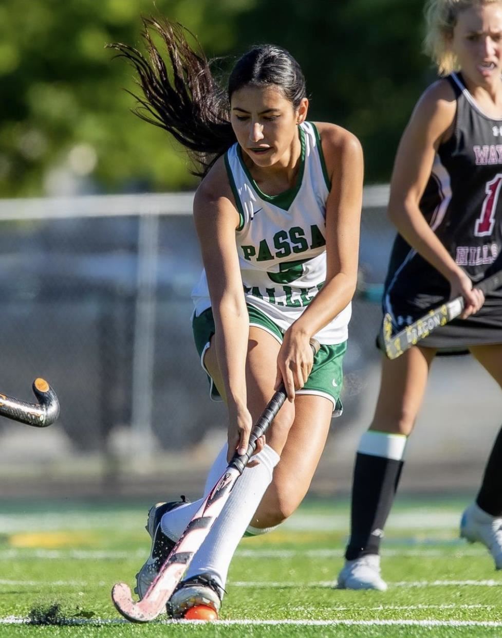 PV Field Hockey player against Wayne Hills; photo credit: Rae Allex