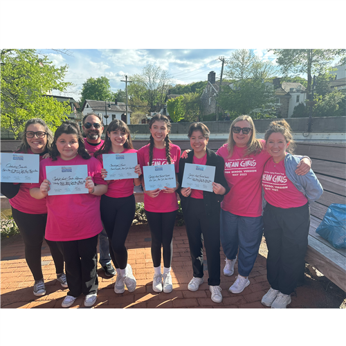  PV Students and Theater Teachers with Awards from Bucks County Playhouse